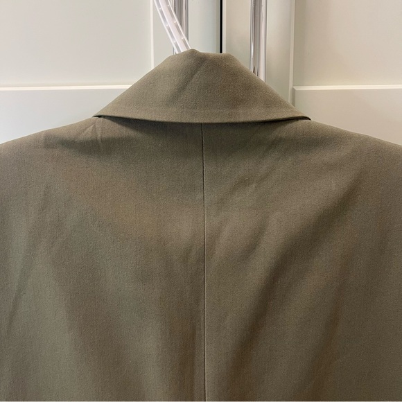 NWOT ENVII Double Breasted Blazer Vest / Waistcoat | Deep Lichen Green | XS - Picture 14 of 16